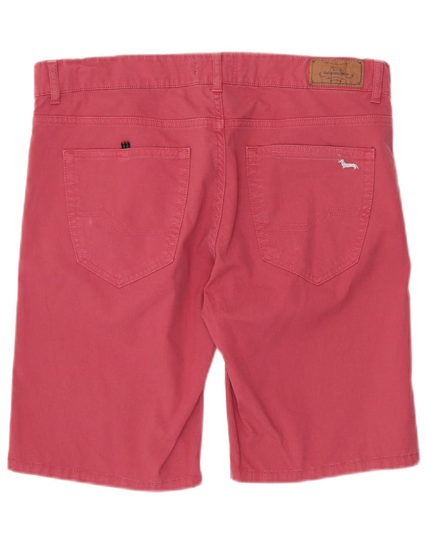 HARMONT & BLAINE Mens Casual Shorts EU 52 XL W36 Pink Cotton