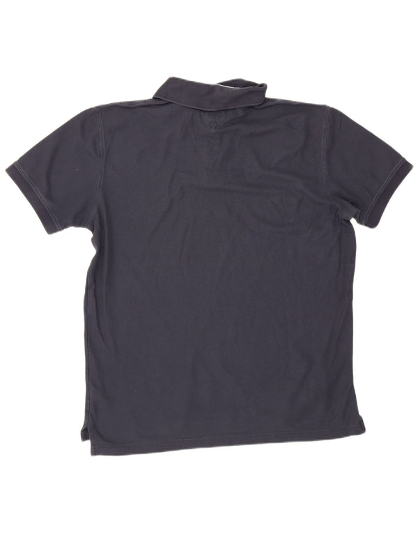 Tommy Hilfiger Mens Regular Fit Polo Shirt XL Navy Blue Cotton