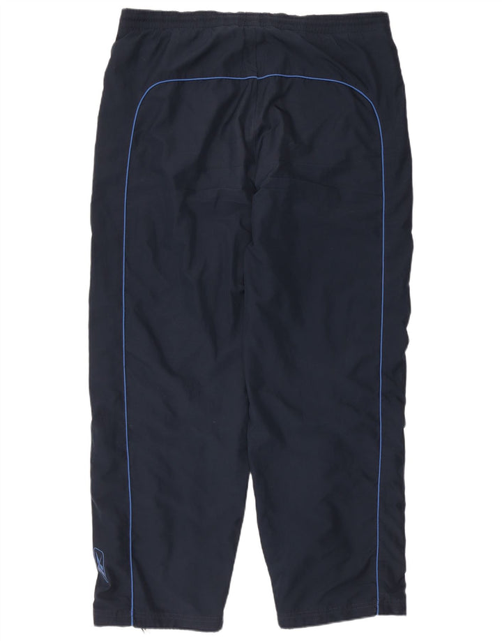 Reebok Mens Tracksuit Trousers Large Navy Blue