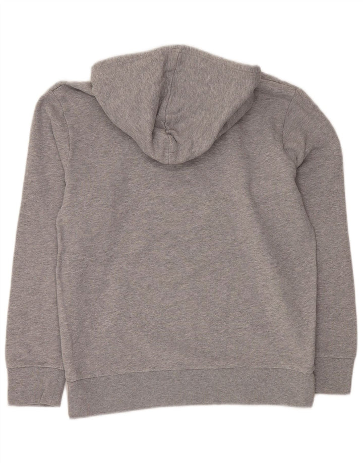 LEVI'S Mens Graphic Hoodie Jumper Medium Grey Cotton