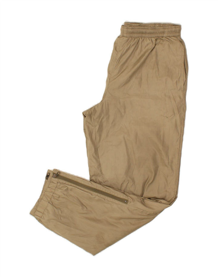 THINK PINK Womens Tracksuit Trousers Joggers Medium Brown Polyamide Vintage Think Pink and Second-Hand Think Pink from Messina Hembry 