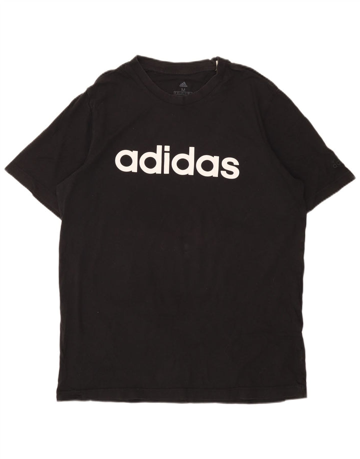 Adidas Mens Regular Graphic T-Shirt Top Medium Black