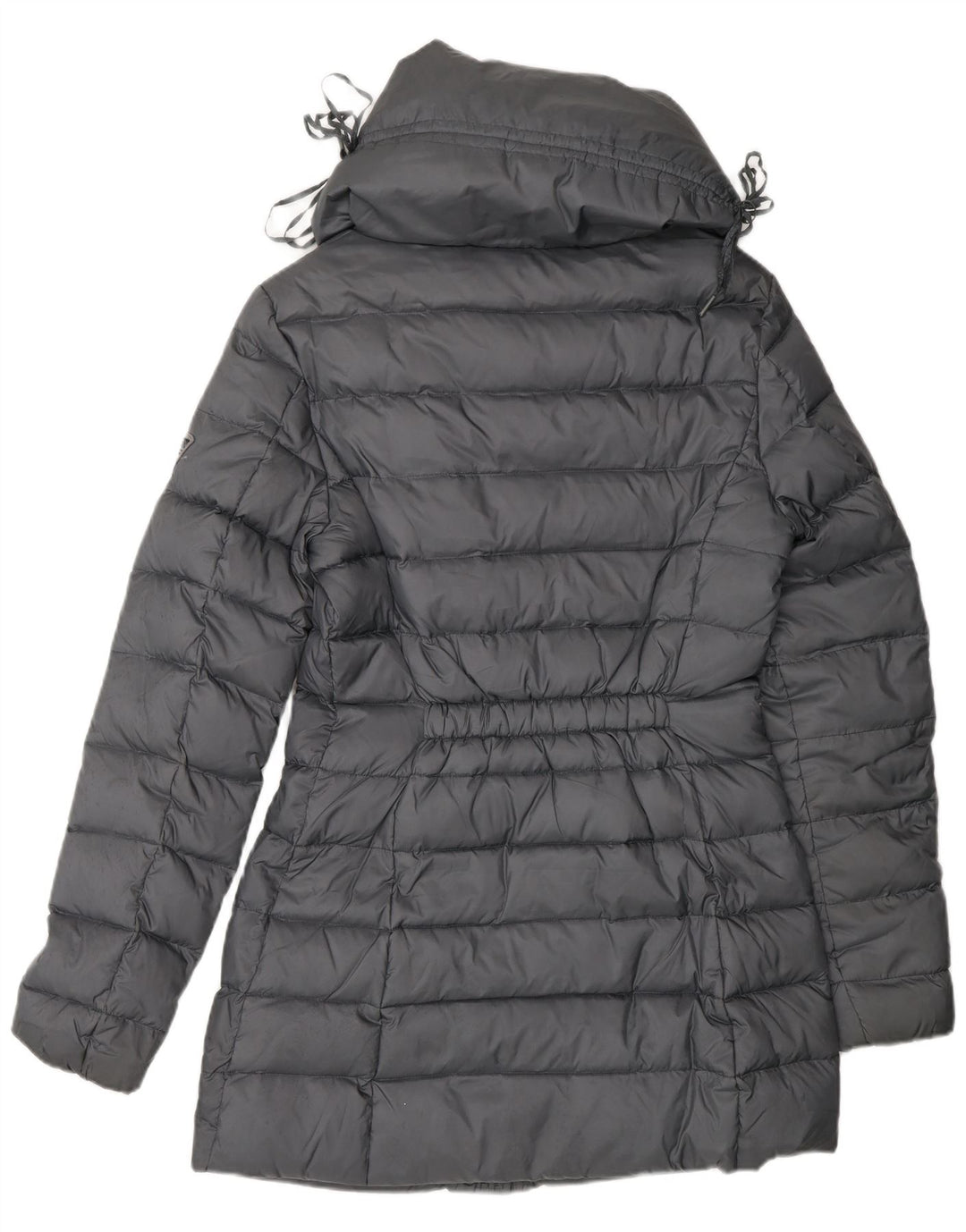 GUESS Womens Padded Coat UK 6 XS Grey Polyester