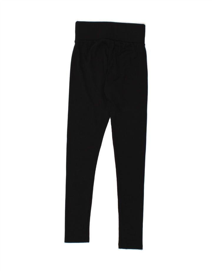 PUMA Womens Leggings UK 10 Small  Black Vintage Puma and Second-Hand Puma from Messina Hembry 