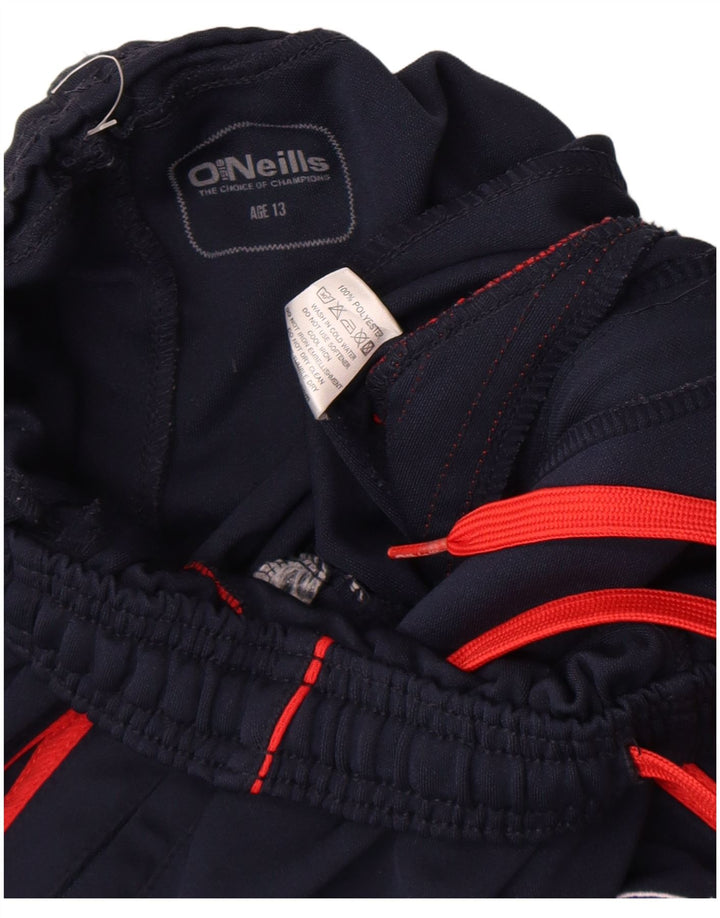 O'Neills Boys Graphic Tracksuit Trousers 12-13 Years  Navy Blue Polyester