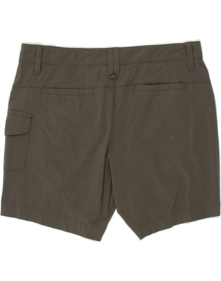 EDDIE BAUER Womens Cargo Shorts US 8 Medium W34 Khaki Polyamide Vintage Eddie Bauer and Second-Hand Eddie Bauer from Messina Hembry 