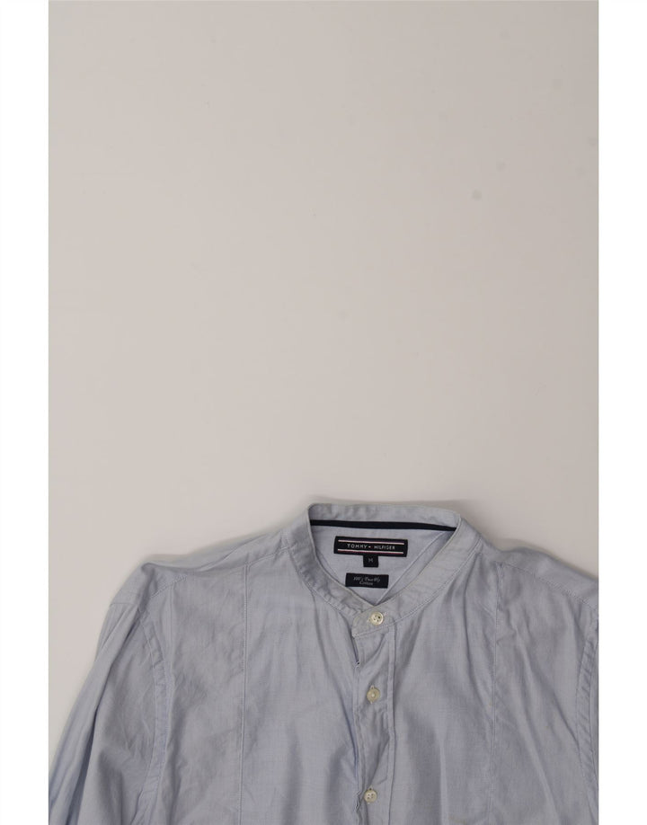 TOMMY HILFIGER Mens Shirt Medium Blue Cotton Vintage Tommy Hilfiger and Second-Hand Tommy Hilfiger from Messina Hembry 