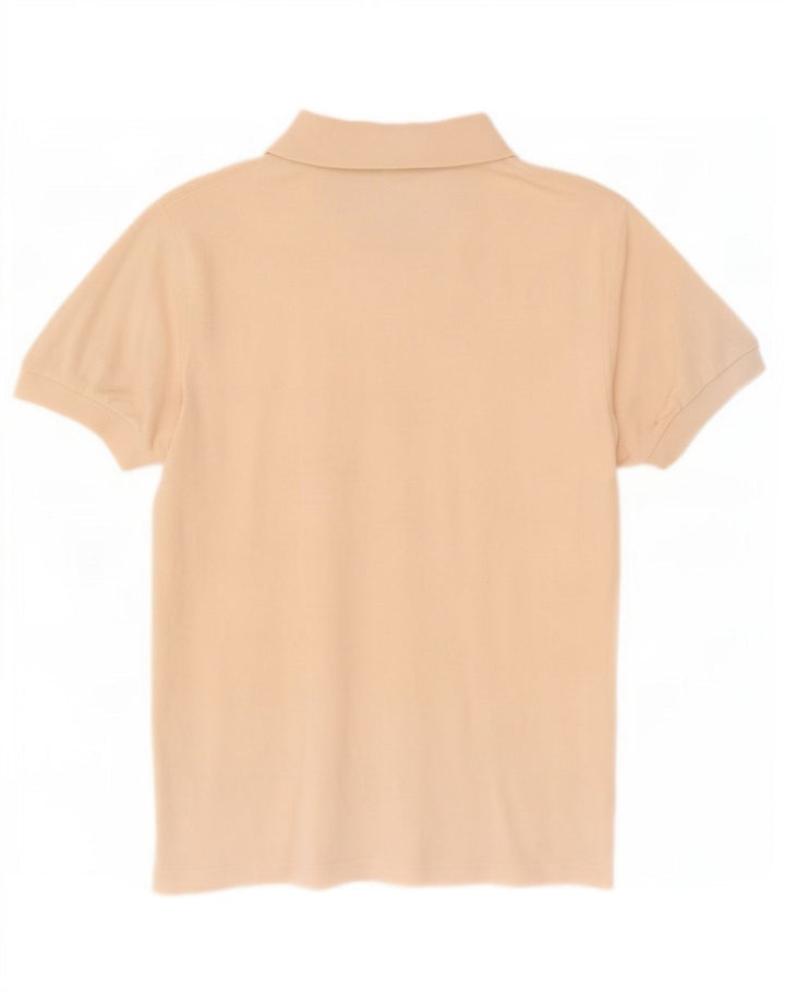 Fay Mens Polo Shirt Medium Beige Cotton