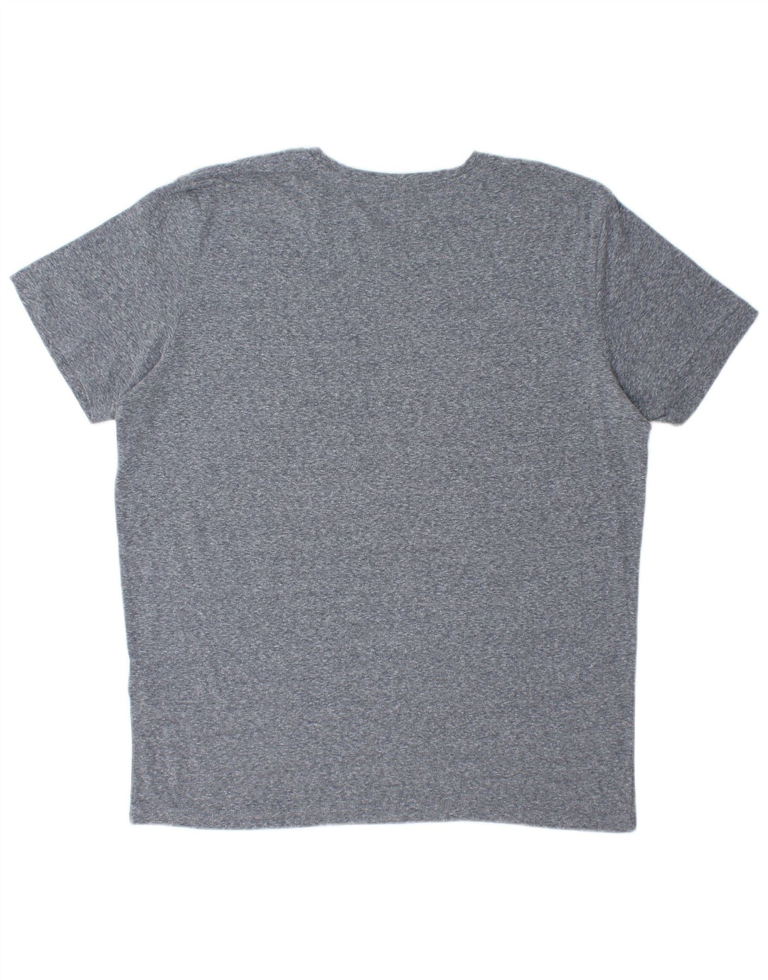 Jack & Jones Mens T-Shirt Top XL Grey Flecked Cotton