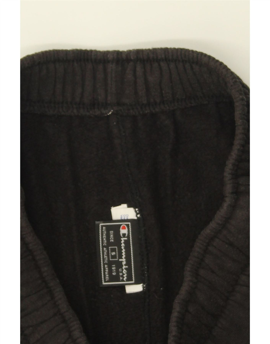 CHAMPION Mens Tracksuit Trousers Small  Black Cotton Vintage Champion and Second-Hand Champion from Messina Hembry 