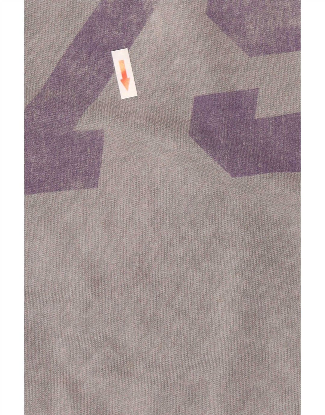 Zara Mens Graphic Sweatshirt Jumper Large Grey Cotton