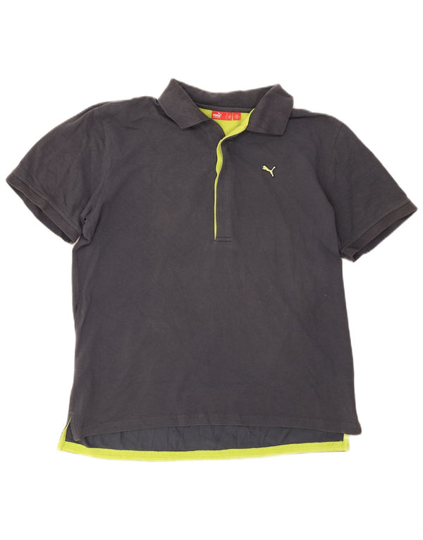 Puma Mens Polo Shirt Large Grey