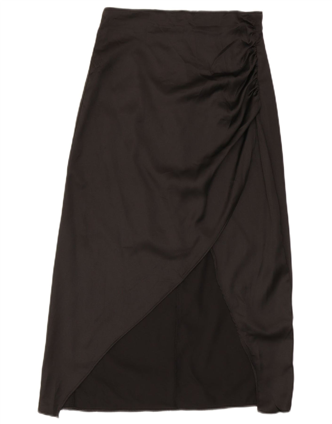Zara Womens Midi Skirt Small W26  Black