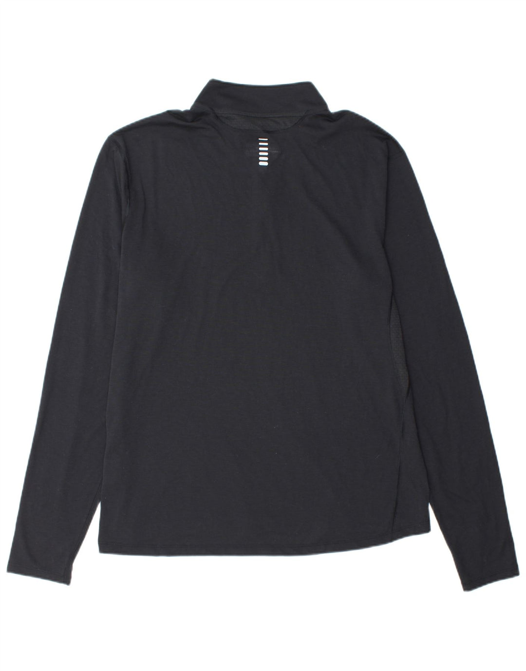 UNDER ARMOUR Mens Heat Gear Zip Neck Pullover Tracksuit Top XL Black