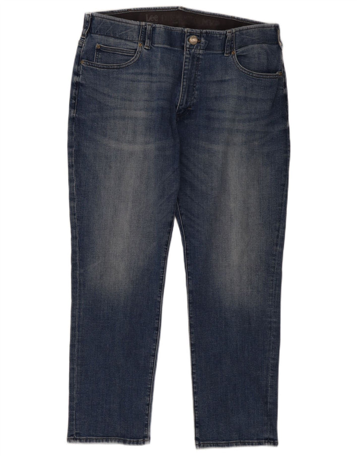 Lee Mens Straight Jeans  W38 L30 Blue Cotton