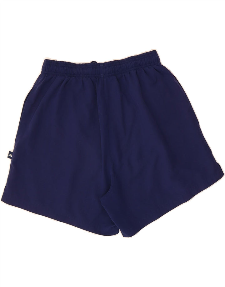 ADIDAS Mens Sport Shorts Medium  Navy Blue Polyester Vintage Adidas and Second-Hand Adidas from Messina Hembry 
