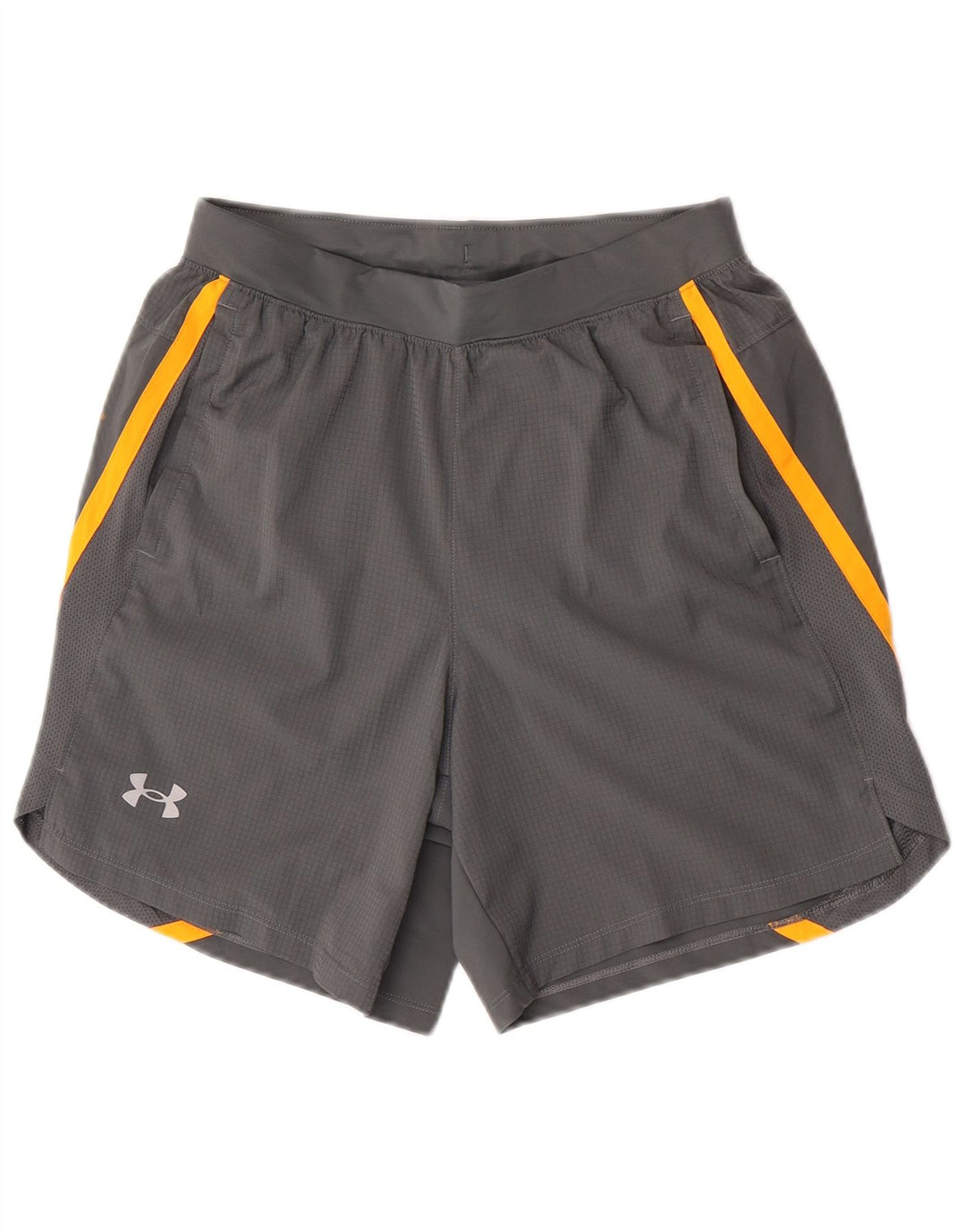 Under Armour Mens Graphic Sport Shorts Medium  Grey Colourblock Polyester
