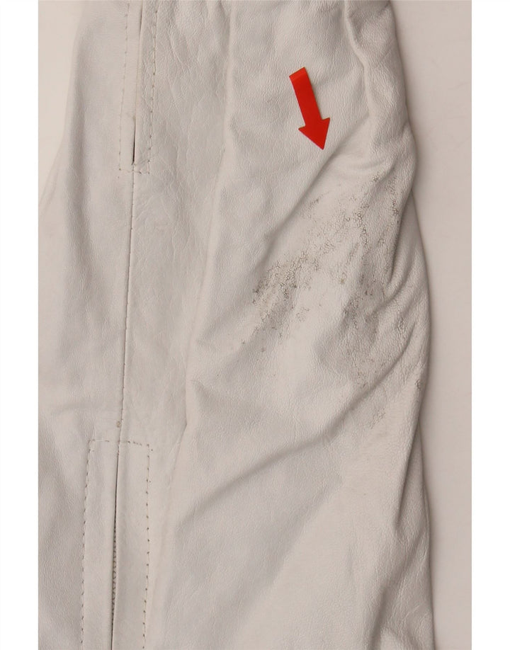 VINTAGE Womens Bomber Jacket IT 42 Medium Red Colourblock Vintage Vintage and Second-Hand Vintage from Messina Hembry 