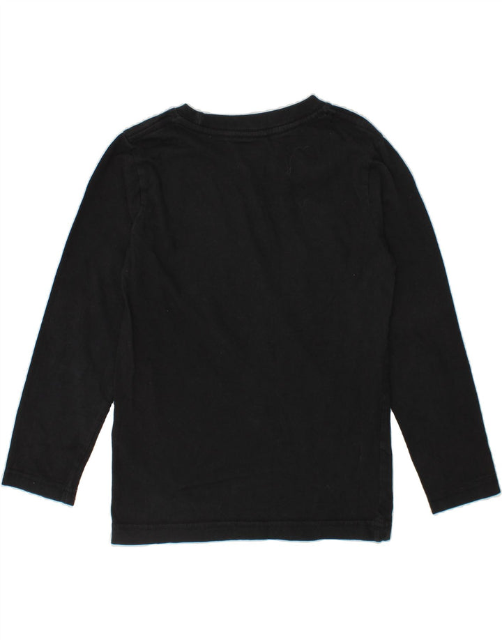 LEVI'S Boys Graphic Top Long Sleeve 5-6 Years Black Cotton Vintage Levi's and Second-Hand Levi's from Messina Hembry 