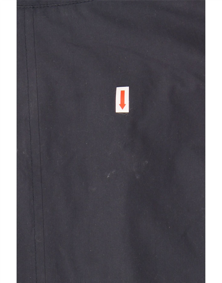 BUSH Mens Bomber Jacket UK 42 XL Navy Blue Polyester