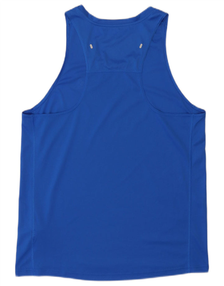 Adidas Mens Aeroready Vest Top Medium Blue Polyester