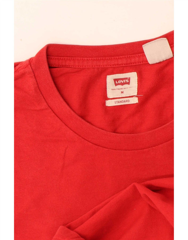 Levi's Mens Standard T-Shirt Top Medium Red