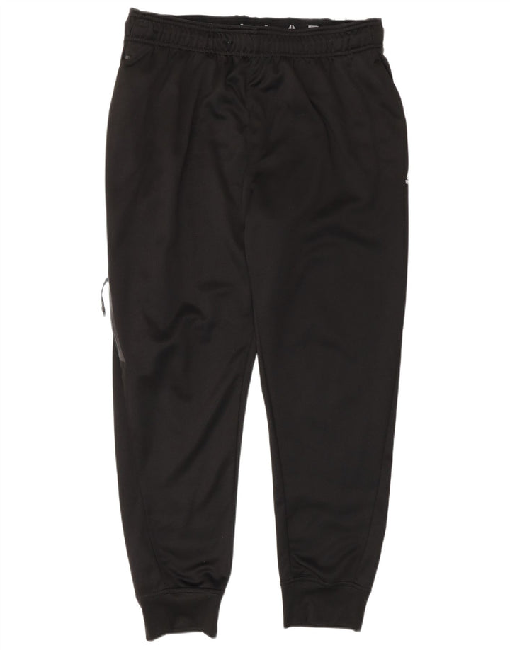Reebok Mens Cargo Tracksuit Trousers Joggers Large  Black Polyester