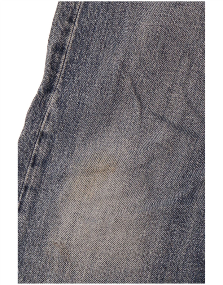 DIESEL Mens Straight Jeans W34 L31 Blue Cotton