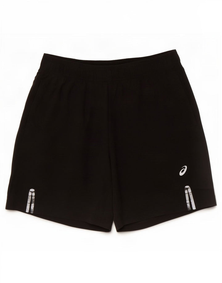 Asics Mens Sport Shorts Medium Black Polyester