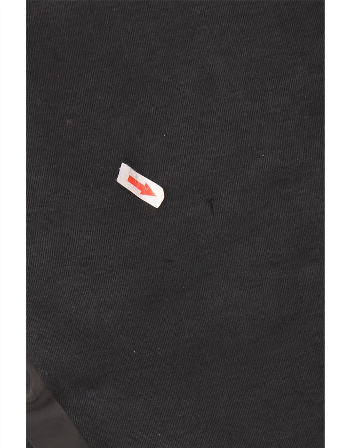 NIKE Mens Tracksuit Trousers Joggers Medium Black Cotton