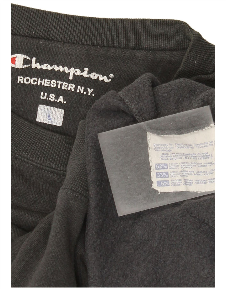 Champion Mens Sweatshirt Jumper XL Grey Cotton