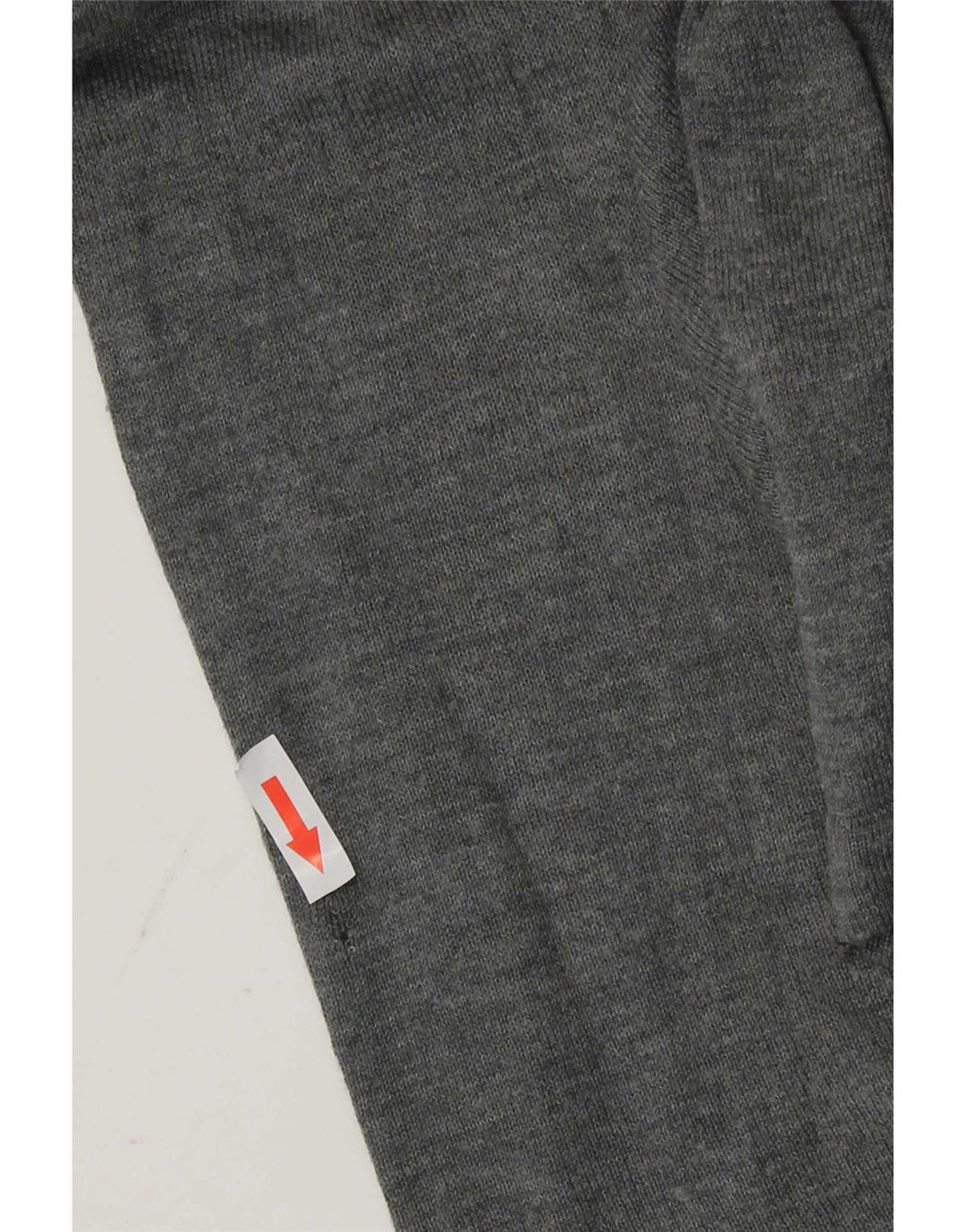 Zara Womens Blouse Top UK 14 Medium Grey Acrylic