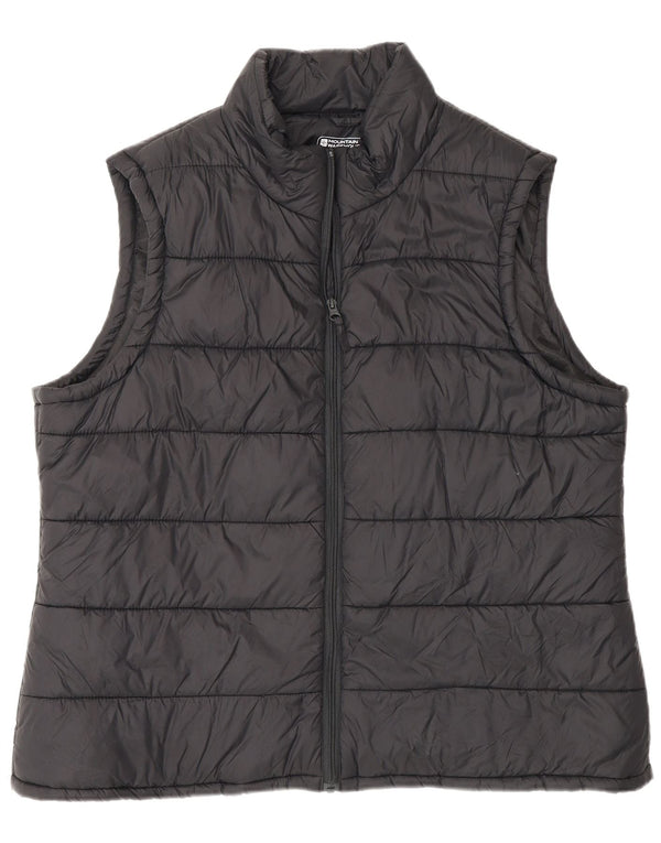 Mountain Warehouse Womens Padded Gilet UK 20 2XL Black Nylon