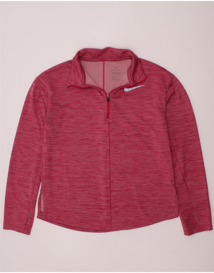 NIKE Girls Standard Fit Pullover Tracksuit Top 12-13 Years Large  Pink Vintage Nike and Second-Hand Nike from Messina Hembry 