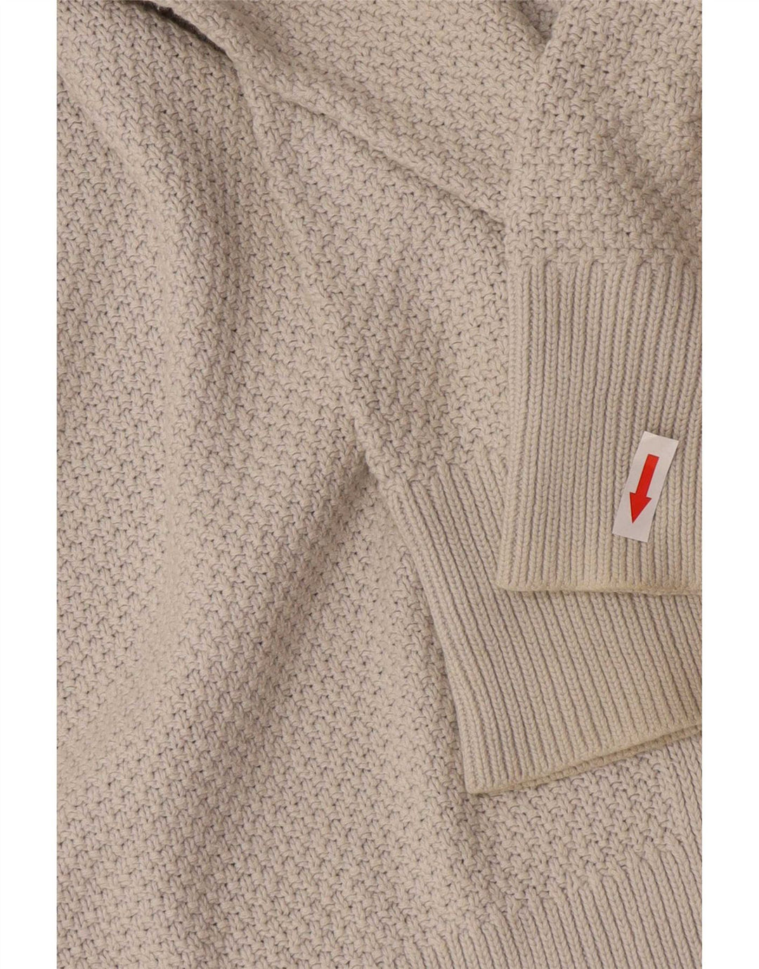 Gap Womens Oversized Cardigan Sweater UK 16 Large Grey Cotton