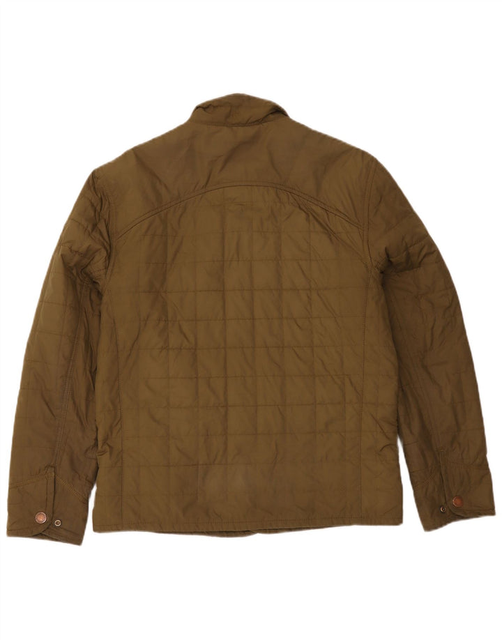 Timberland Mens Utility Jacket UK 36 Small Khaki Polyester