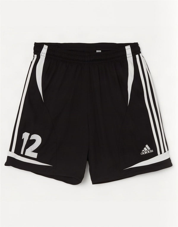 Adidas Mens Graphic Sport Shorts Medium Black Colourblock Polyester