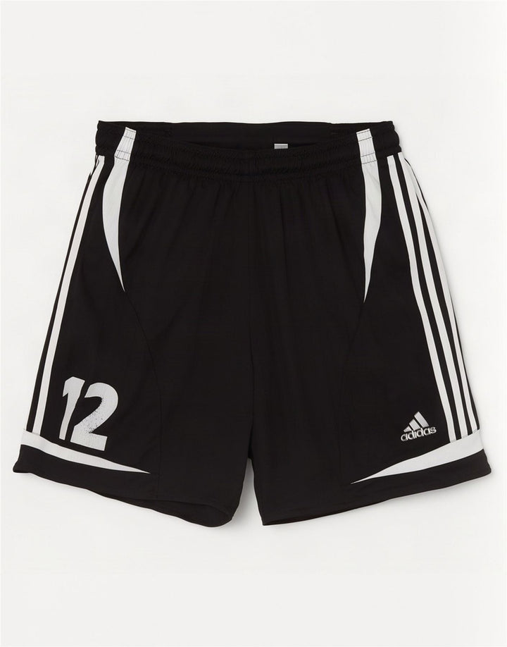 Adidas Mens Graphic Sport Shorts Medium Black Colourblock Polyester