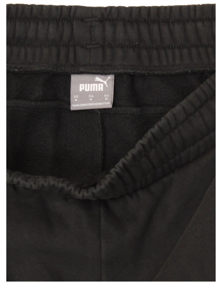 Puma Mens Tracksuit Trousers Joggers Medium Black