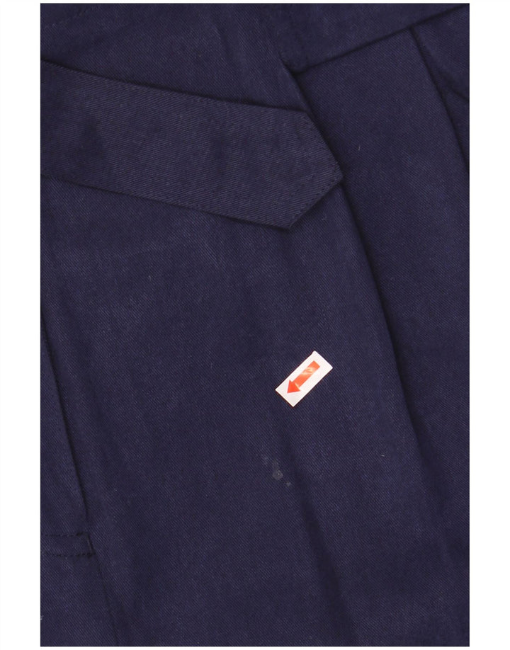 WHISTLES Womens Pegged Casual Trousers UK 12 Medium W30 L28 Navy Blue