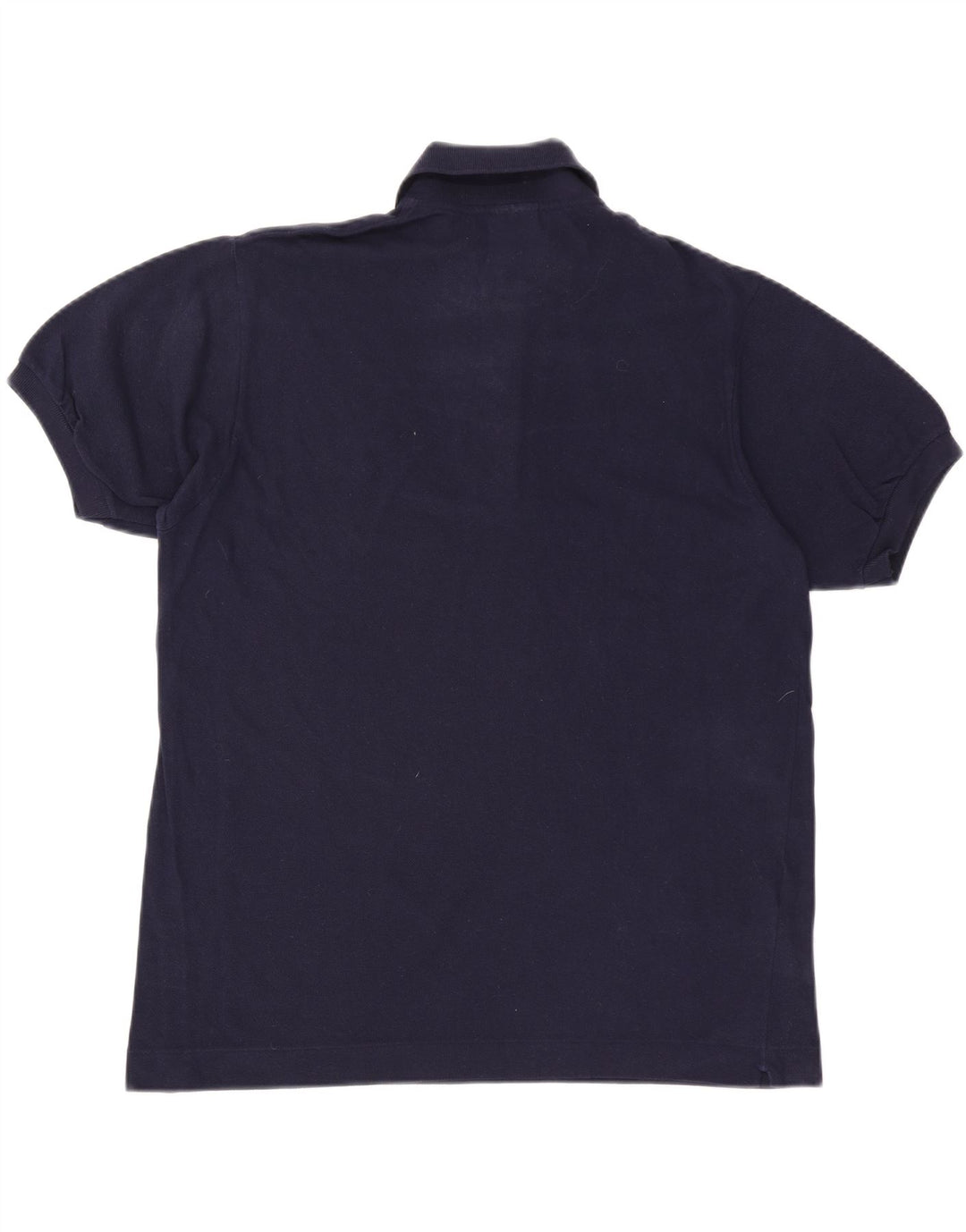 LACOSTE Mens Polo Shirt Size 5 Large Navy Blue Cotton