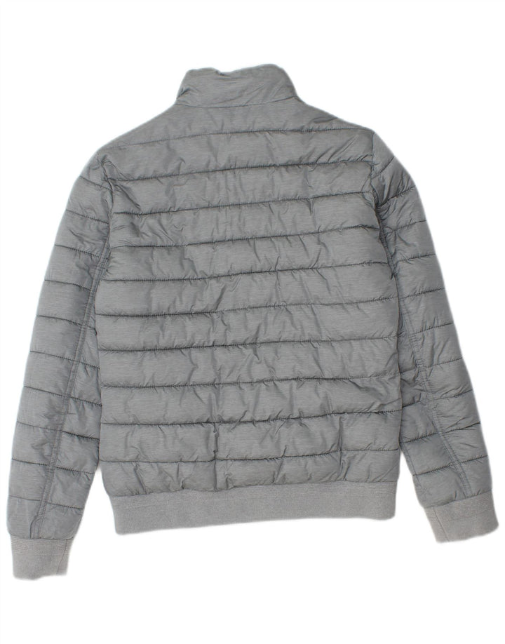 JACK WILLS Womens Padded Jacket UK 8 Small Grey Polyester