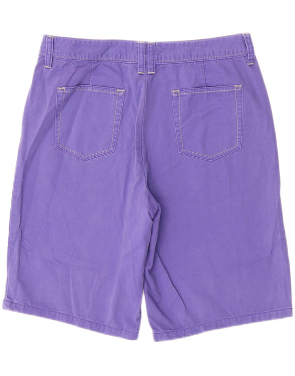 Boden Womens Chino Shorts UK 14 Large W32  Purple Cotton