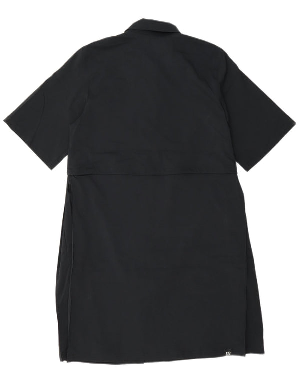 Berghaus Womens Short Sleeves Shirt Dress UK 8 Small Navy Blue