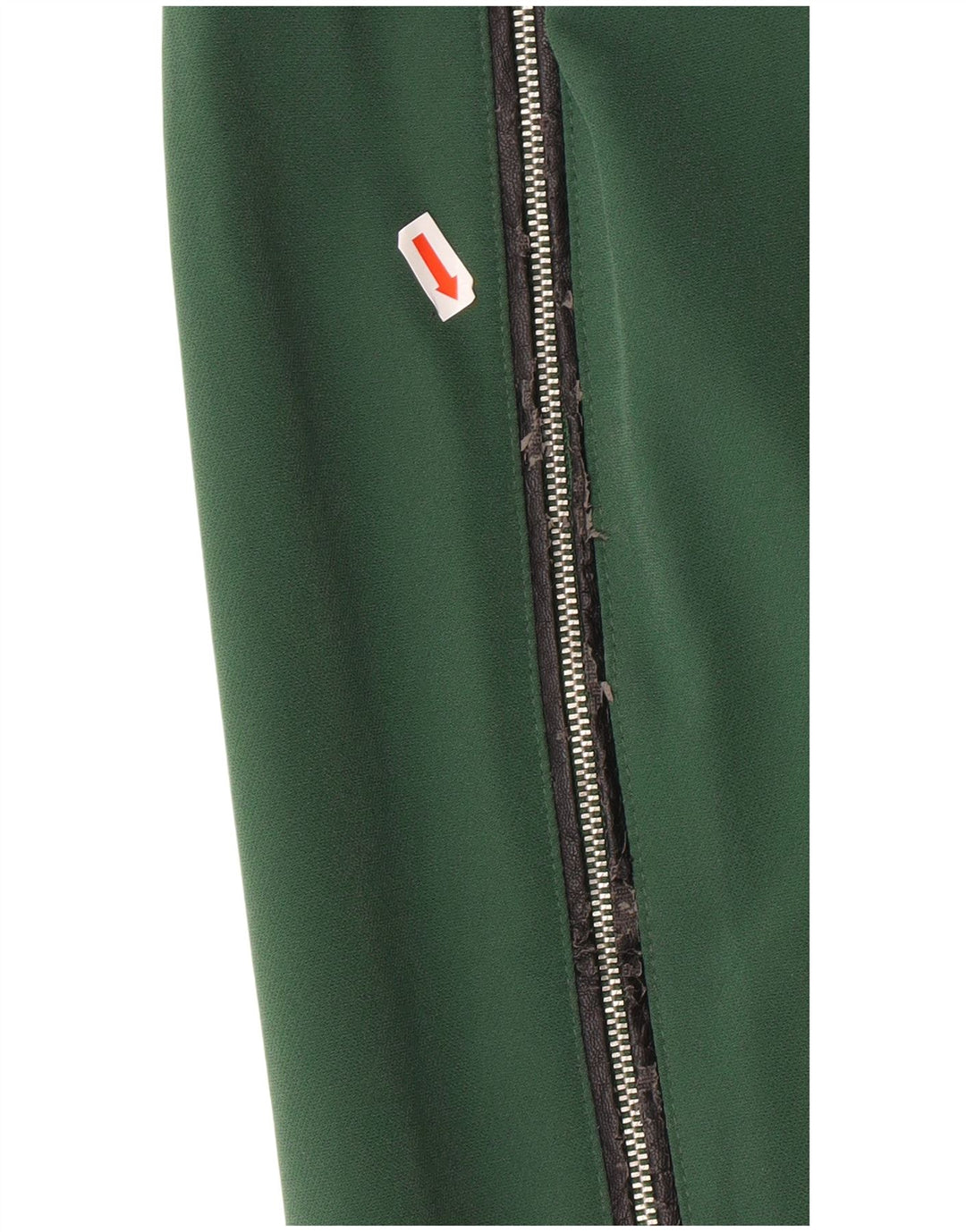 ZARA Womens Pencil Skirt XS W24 Green Nylon