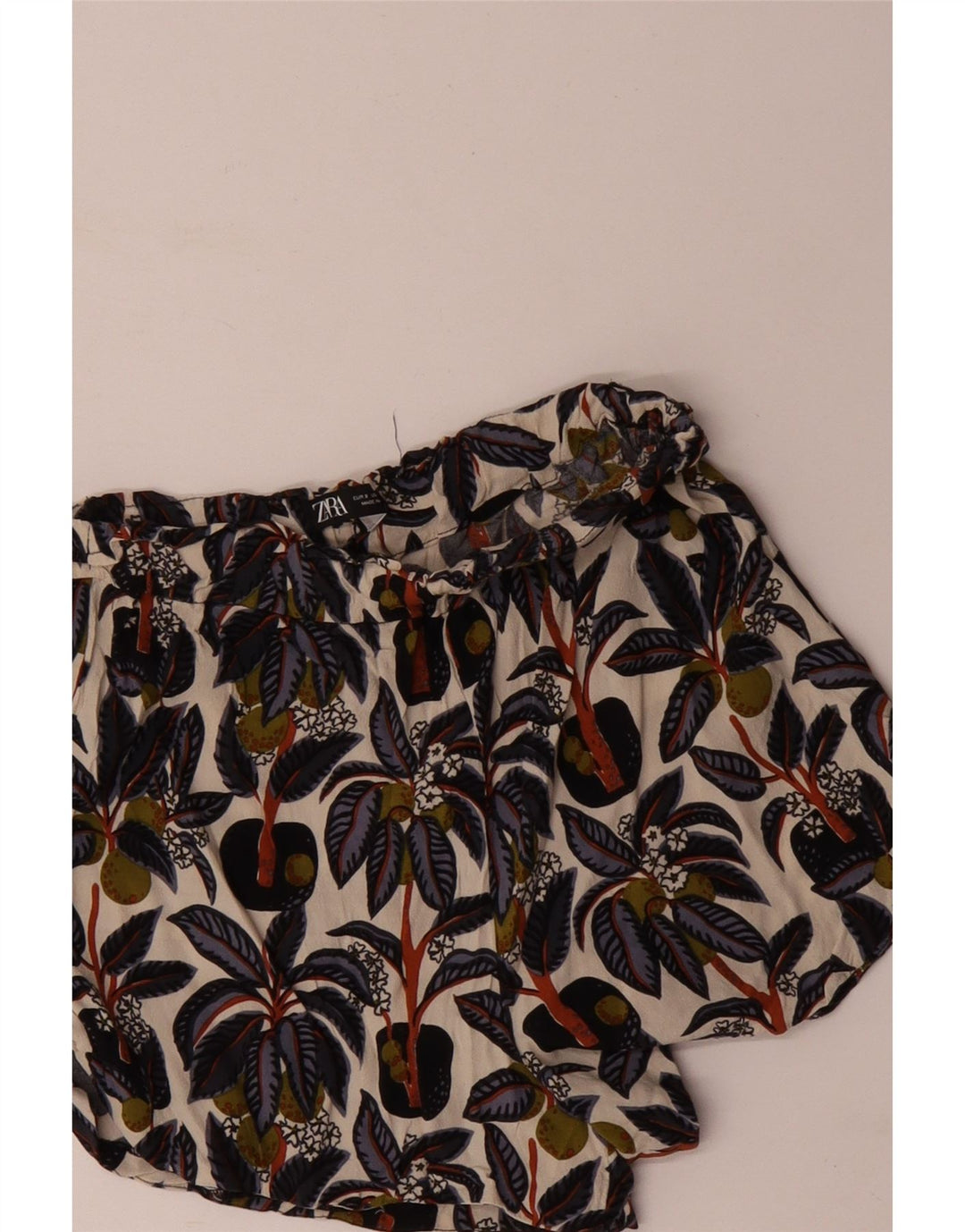 Zara Womens Casual Shorts Small W26 Multicoloured Floral