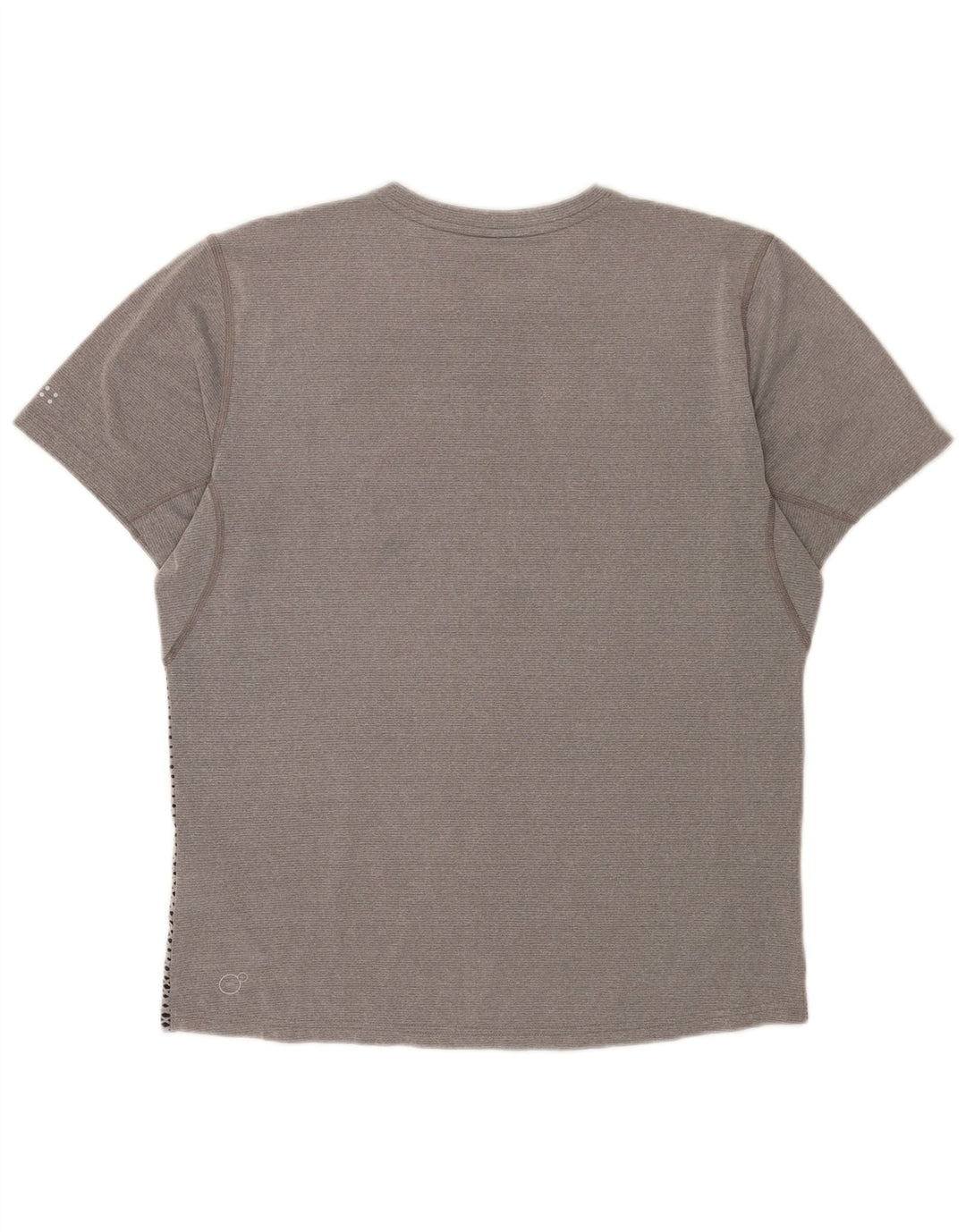 Puma Mens T-Shirt Top Medium Grey Spotted Polyester