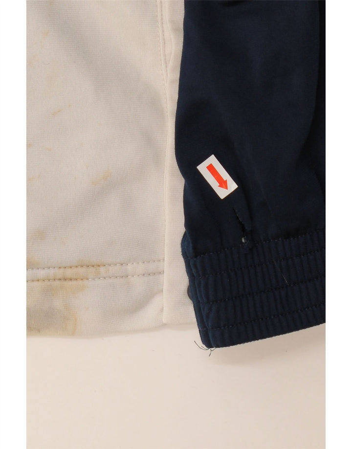 LOTTO Mens Tracksuit Top Jacket UK 44/46 2XL White Colourblock Polyester