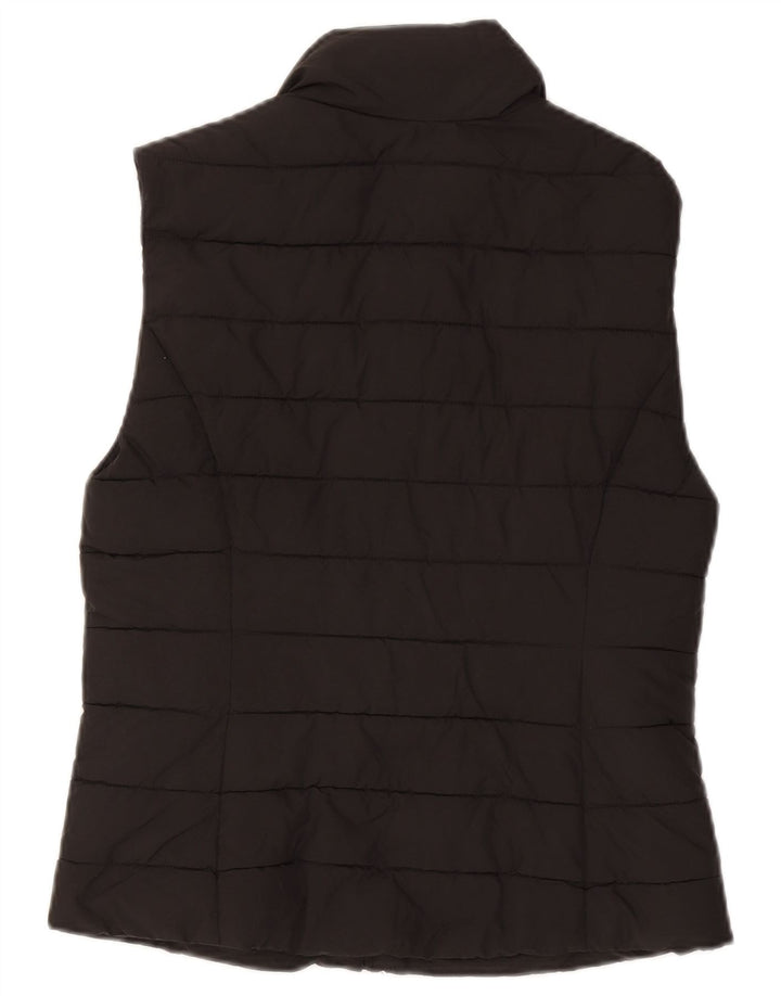 Jack Wills Womens Padded Gilet UK 10 Small  Black Polyester