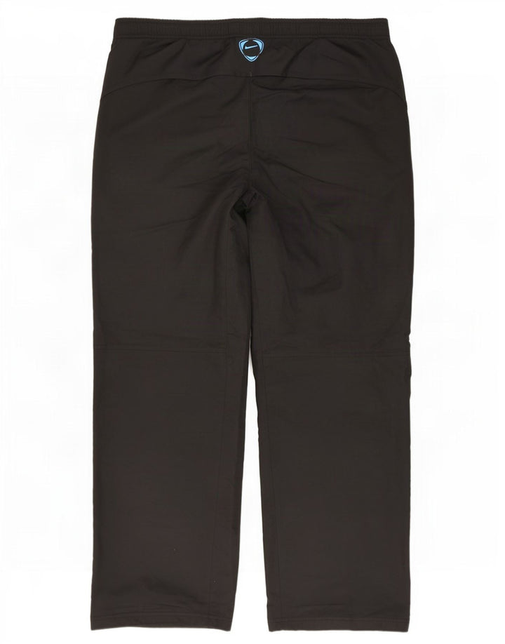 Nike Mens Tracksuit Trousers Medium Black Polyester